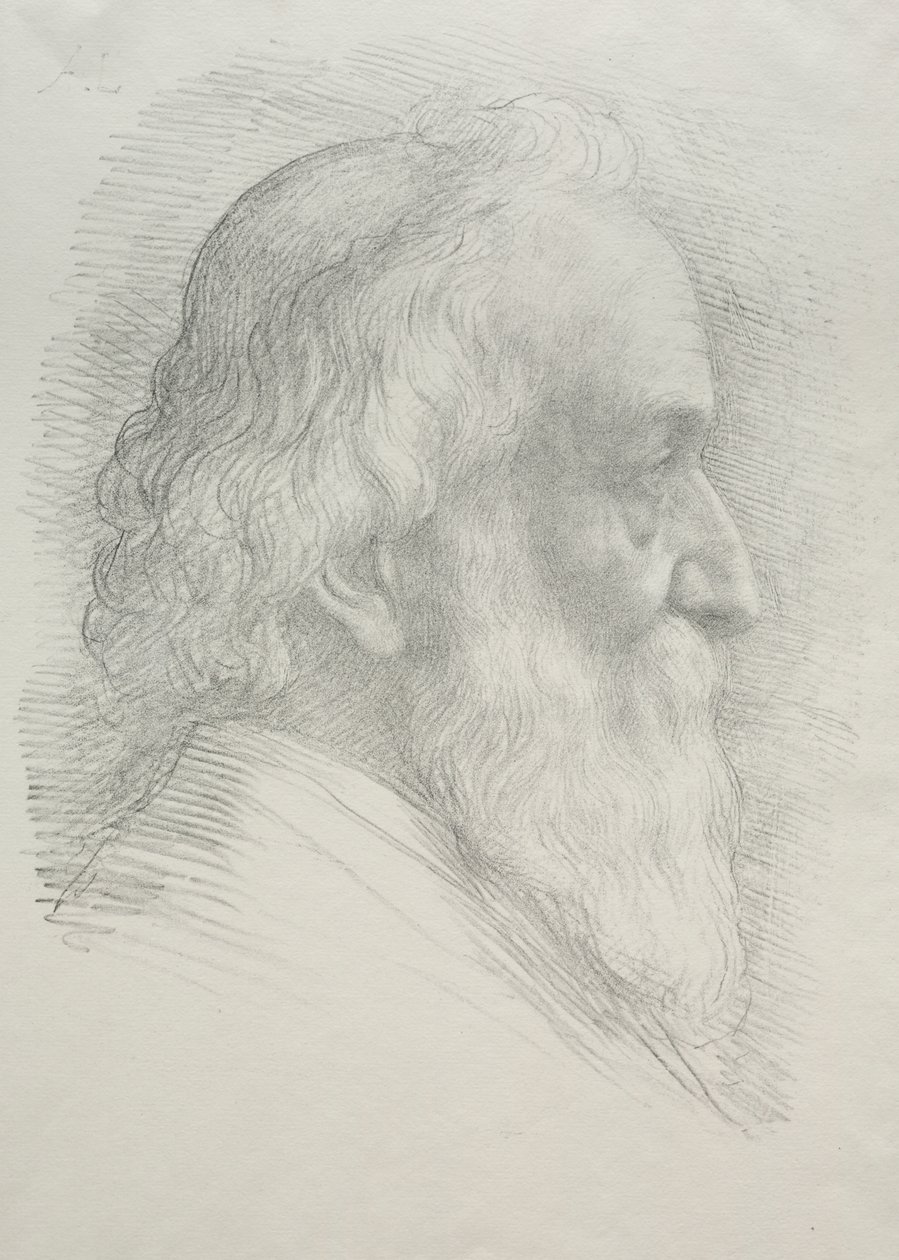 Autoritratto (10a Tavola) da Alphonse Legros
