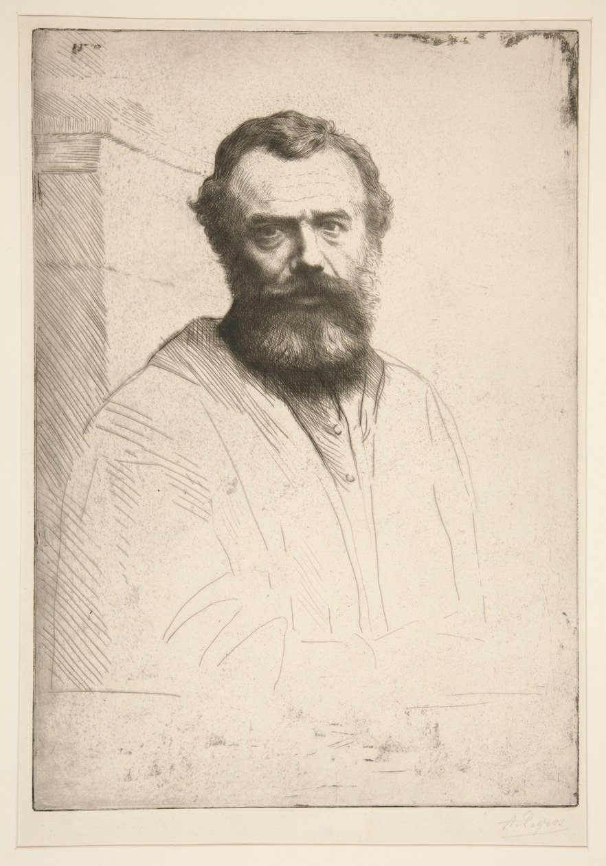 Autoritratto da Alphonse Legros