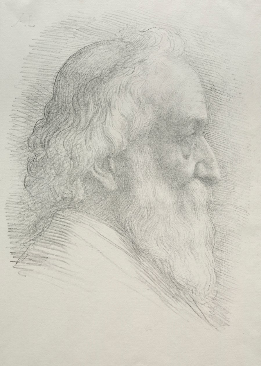 Autoritratto (decima tavola) da Alphonse Legros