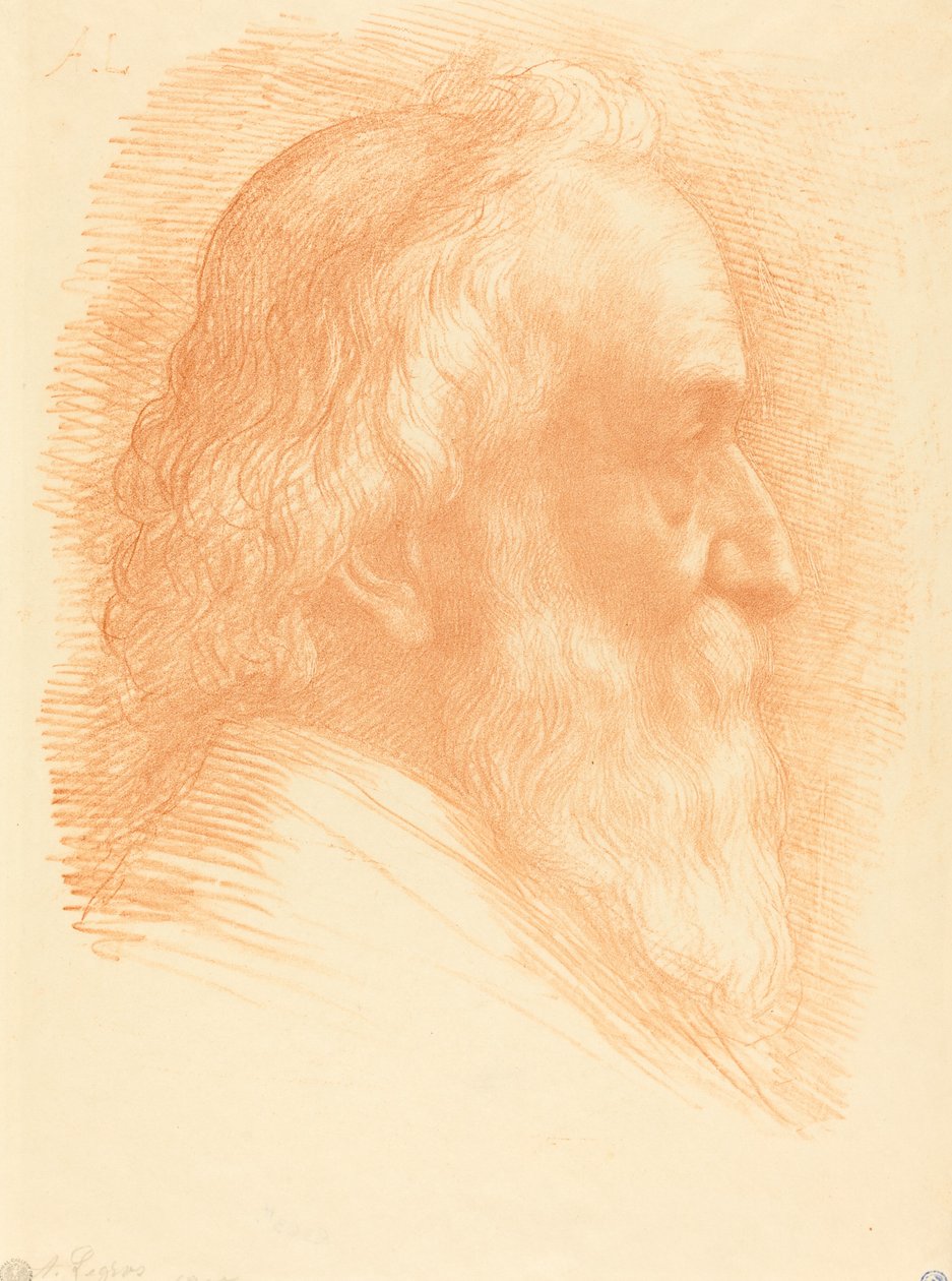 Autoritratto, 10ª tavola, 1905 da Alphonse Legros