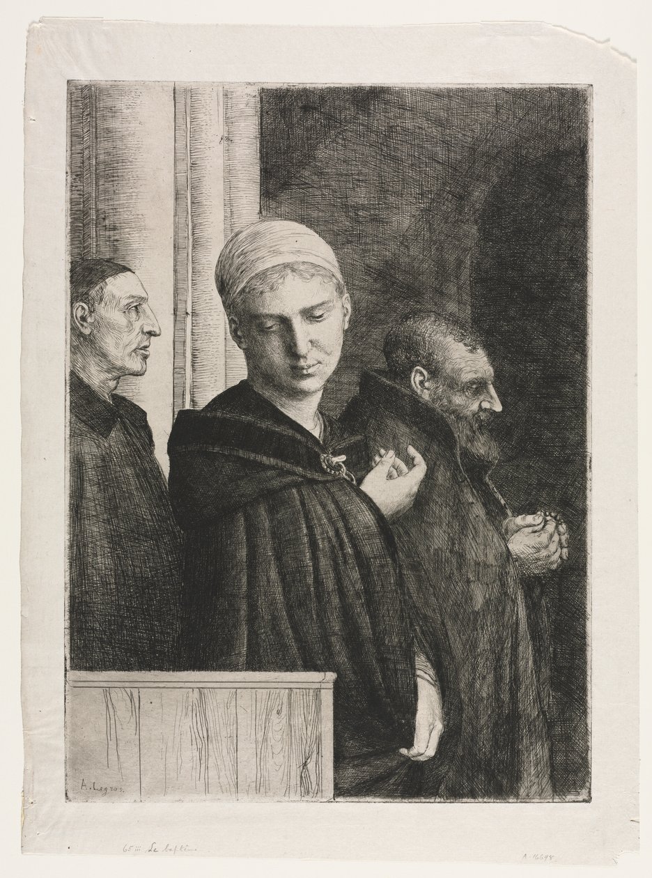 Il battesimo da Alphonse Legros