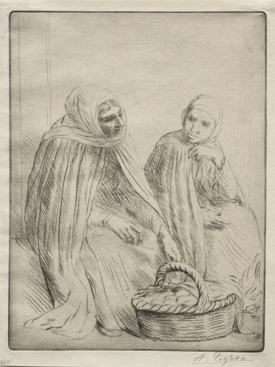 I Mercanti di Uova (1ª Tavola) da Alphonse Legros