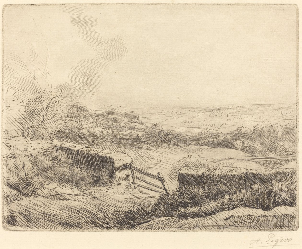 Il cancello da Alphonse Legros