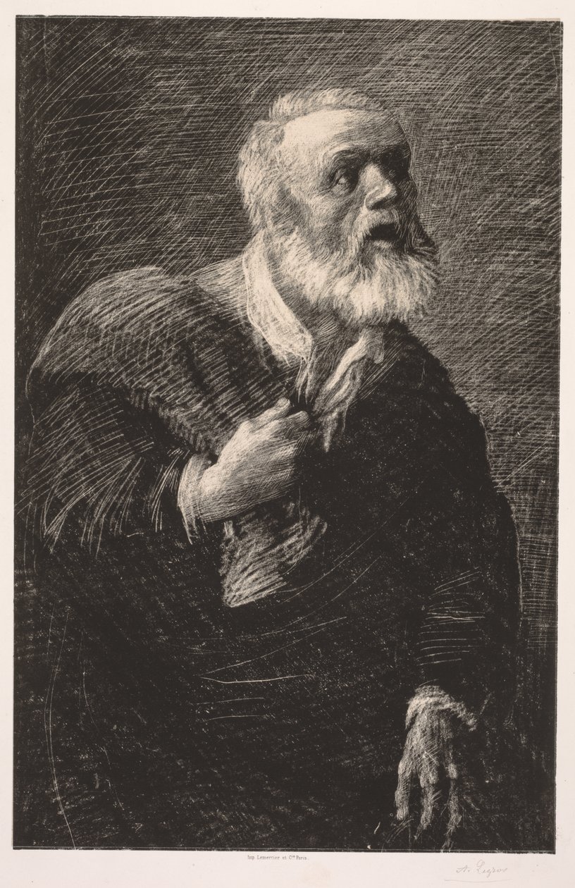 Il banditore notturno da Alphonse Legros