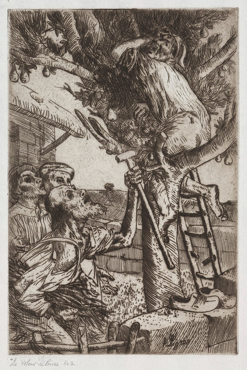 Il ladro di pere, n. 1 da Alphonse Legros