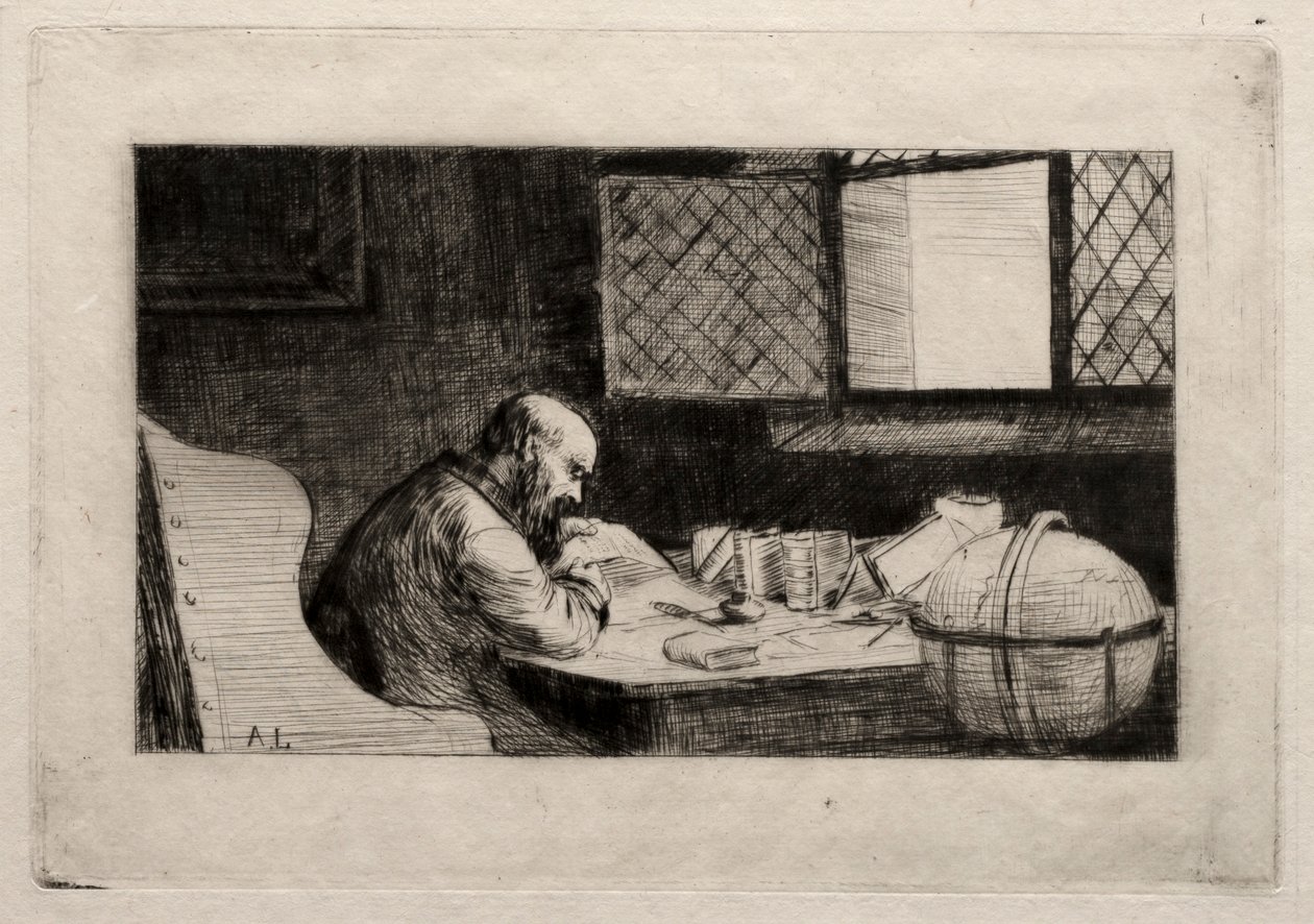 Il filosofo da Alphonse Legros