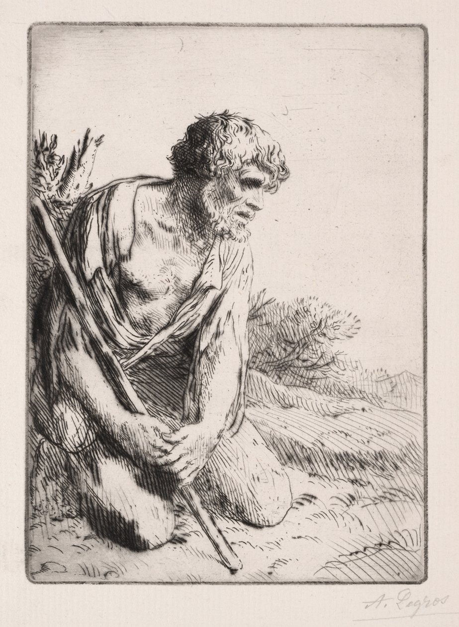 Il figliol prodigo (3ª tavola) da Alphonse Legros