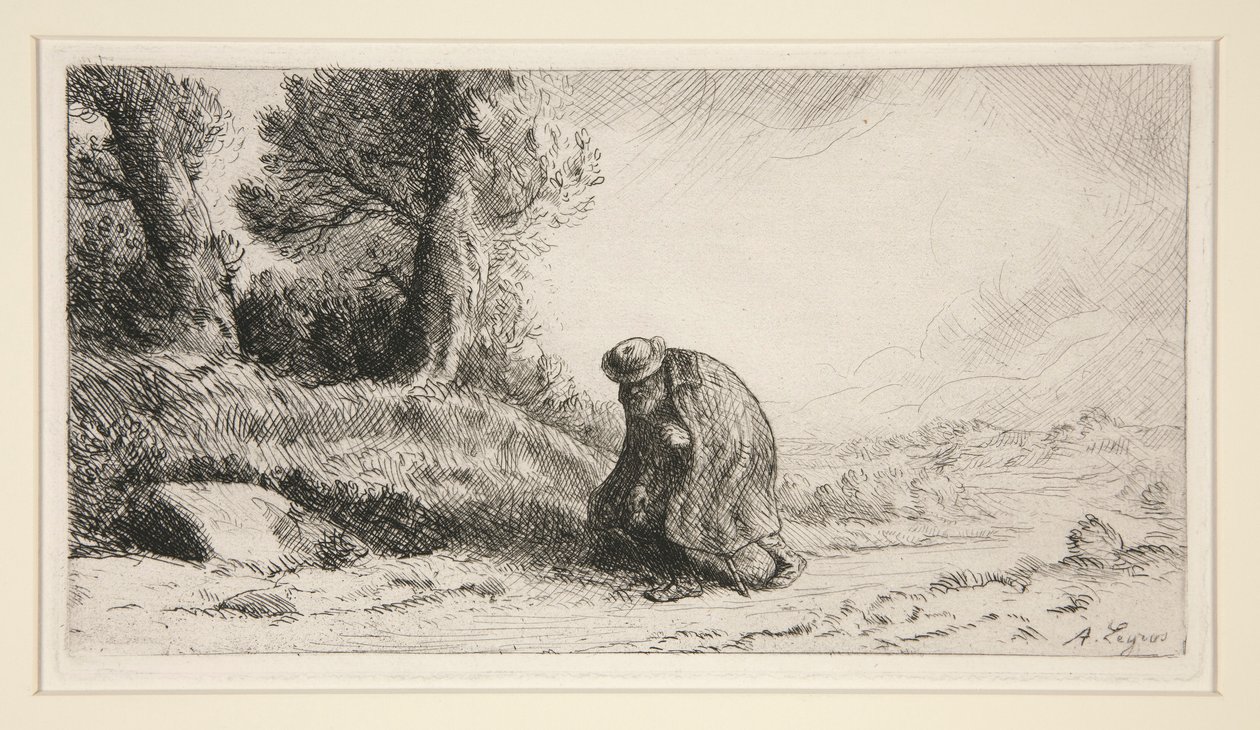 Il viandante da Alphonse Legros