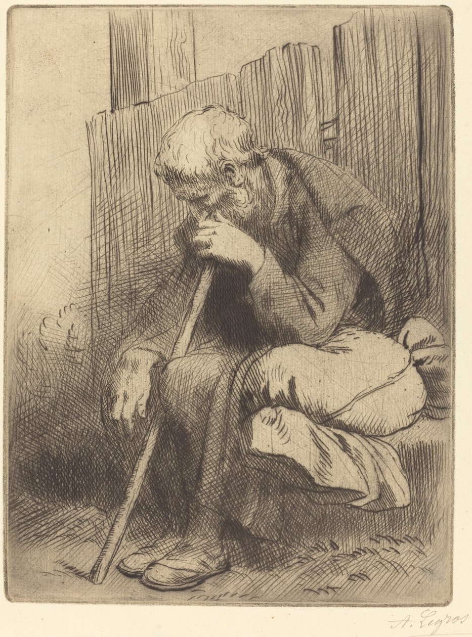 Il pensatore da Alphonse Legros