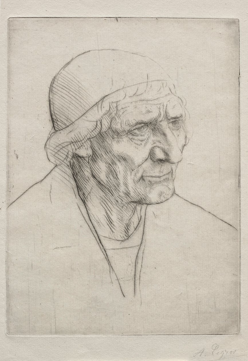 Tête de Bénédiction da Alphonse Legros