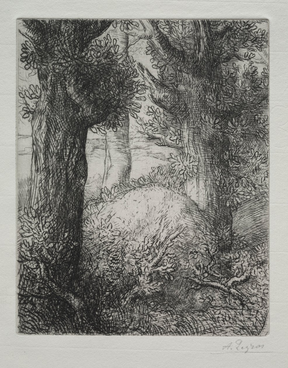 Tumulo gallico da Alphonse Legros