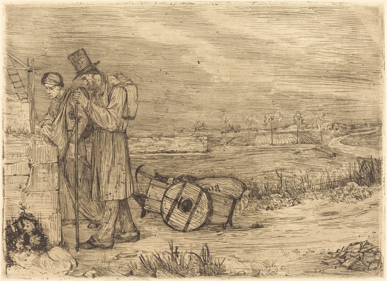 I Vagabondi di Montrouge da Alphonse Legros