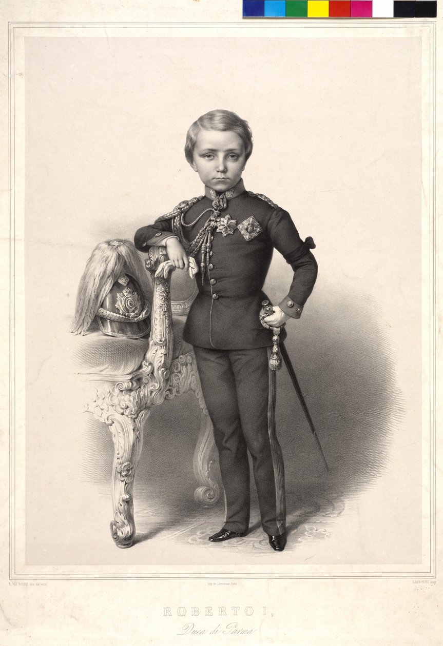 Duca di Parma Roberto I da Alphonse Leon Noel