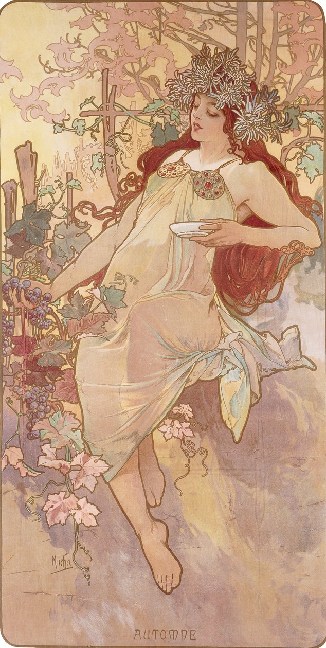 Autunno da Alphonse Mucha