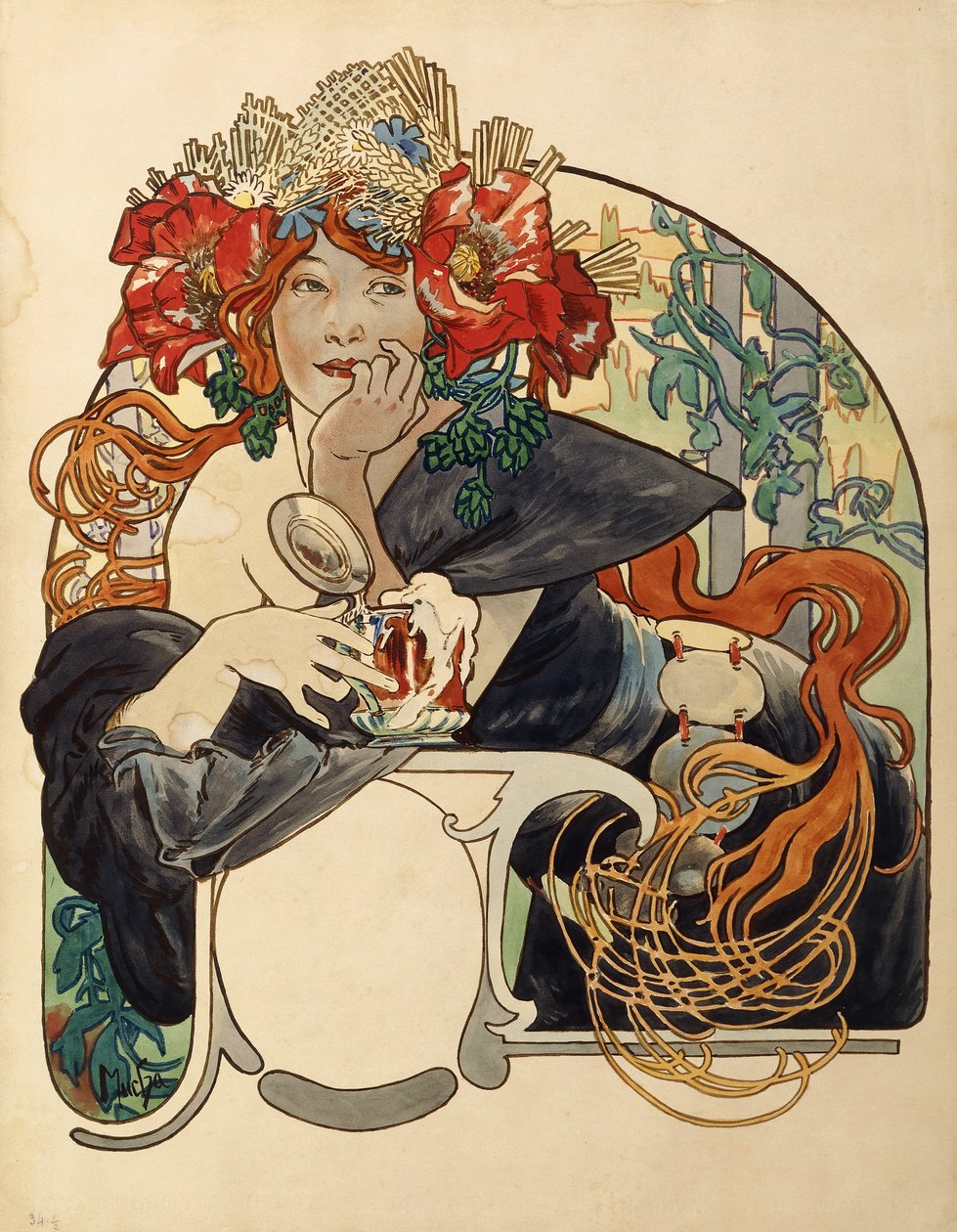 Biere de la Meuse da Alphonse Mucha