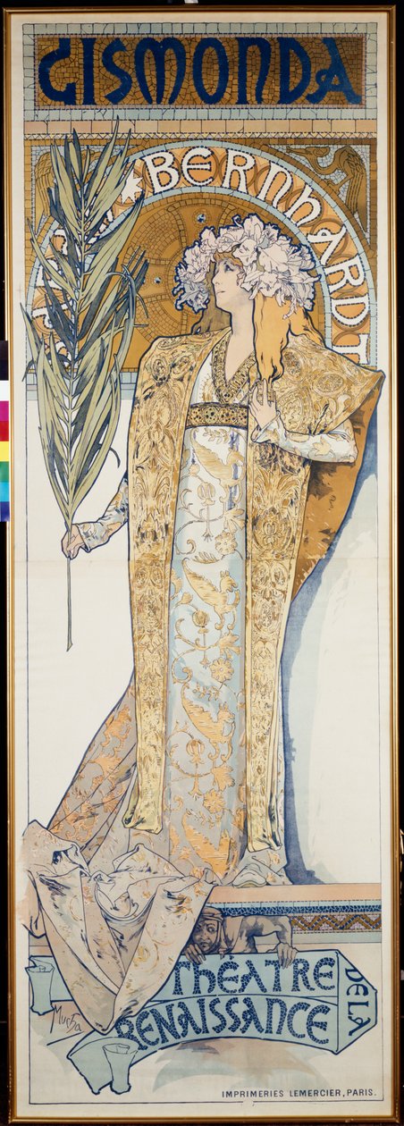 Gismonda, Théâtre de la Renaissance da Alphonse Mucha