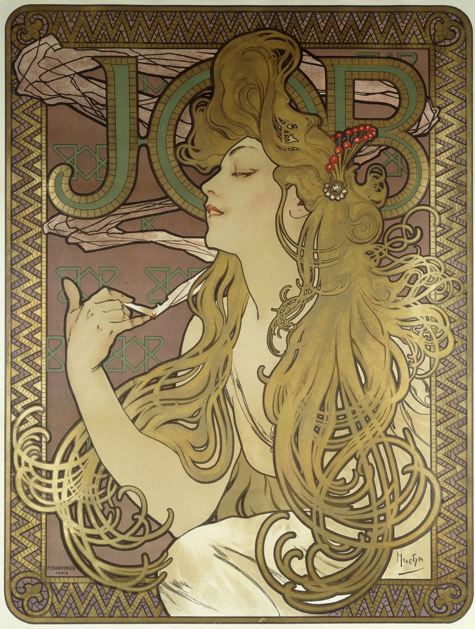 Giobbe, 1896 da Alphonse Mucha