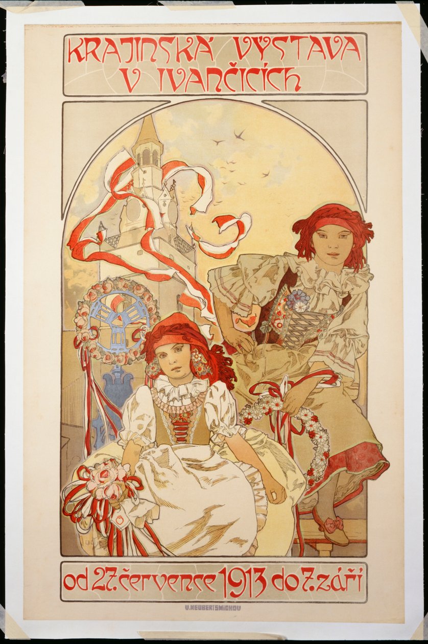 Krajinska Vystava V Ivancicich, 1912 da Alphonse Mucha