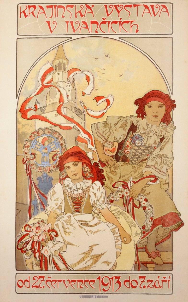 Krajinska Vystava V Ivancicich, 1913 da Alphonse Mucha