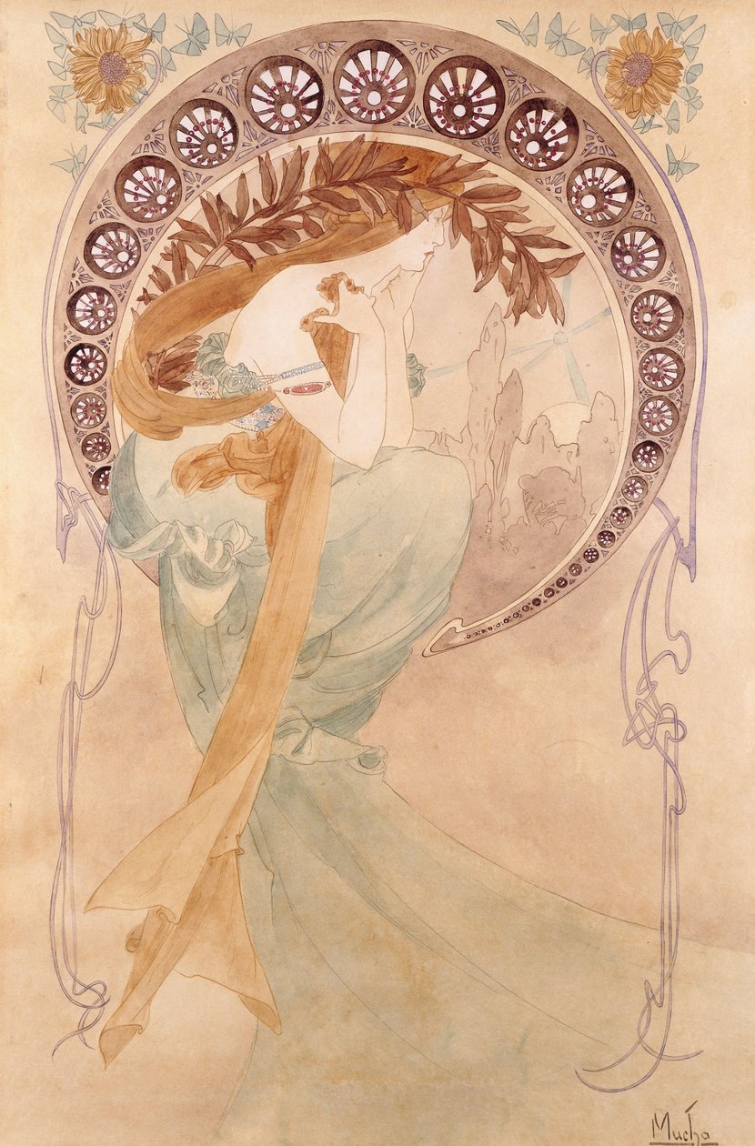 La poesia da Alphonse Mucha