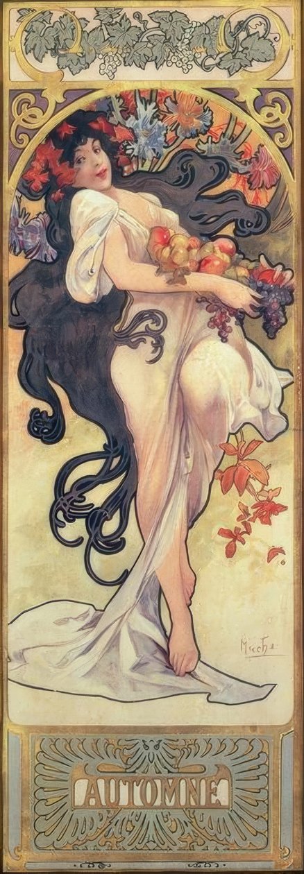 Autunno da Alphonse Mucha