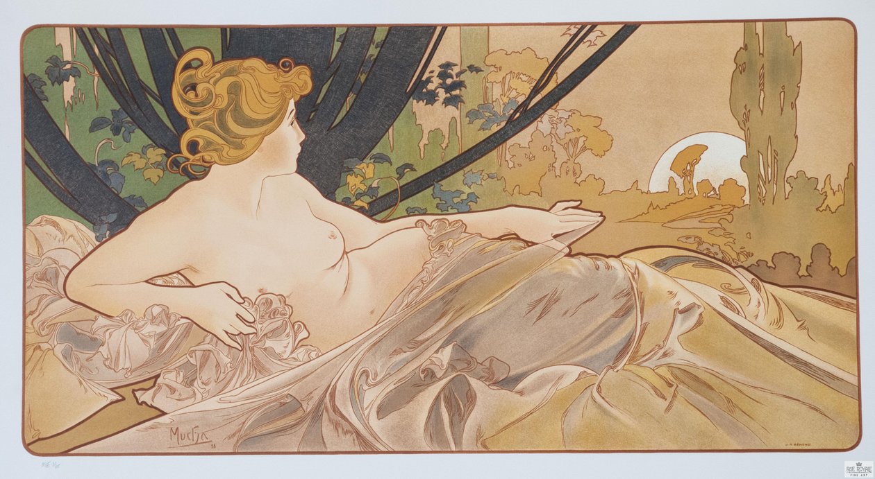 Alba, 1899 da Alphonse Mucha
