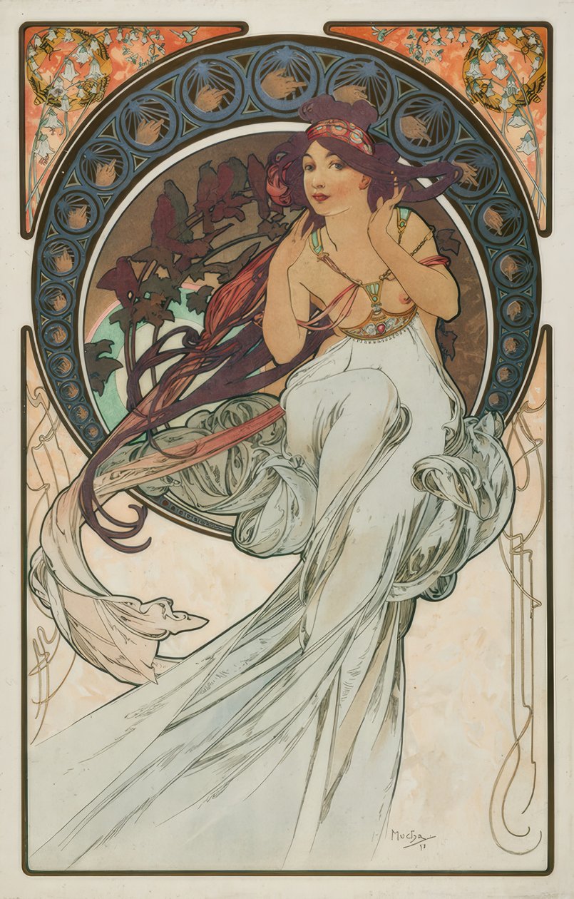 La musica da Alphonse Mucha