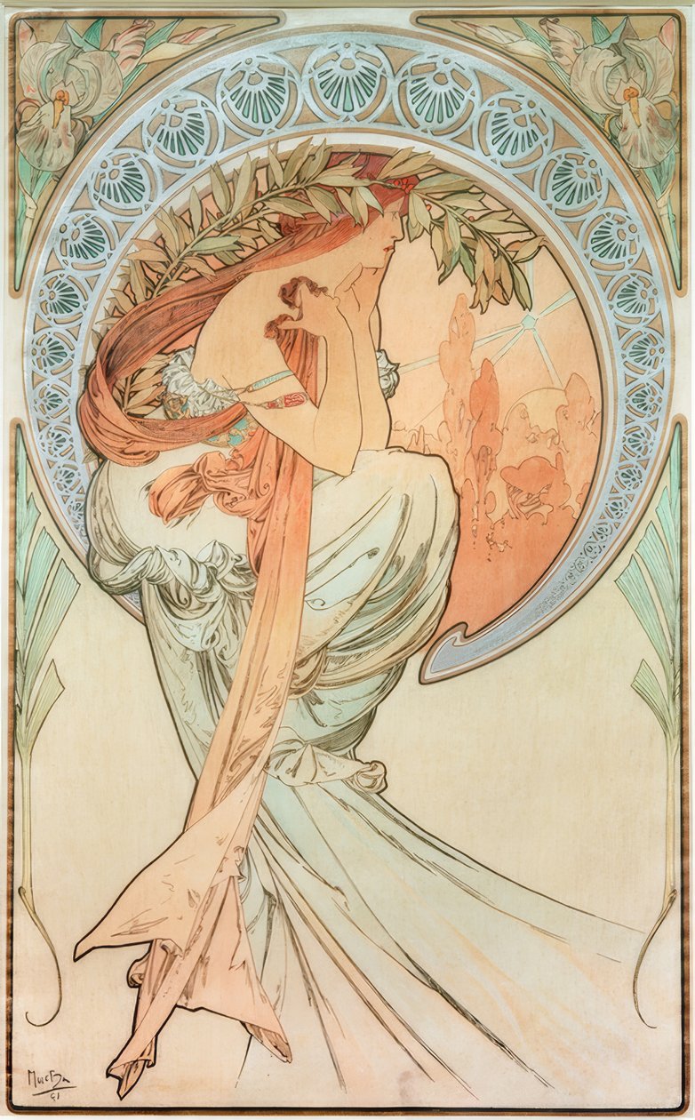 La poesia da Alphonse Mucha