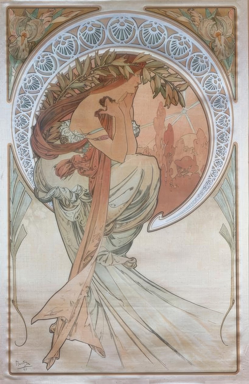 La poesia da Alphonse Mucha