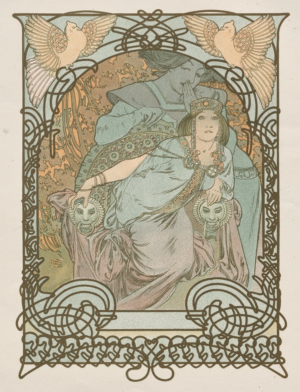 Ilsee, Principessa di Tripoli da Alphonse Mucha