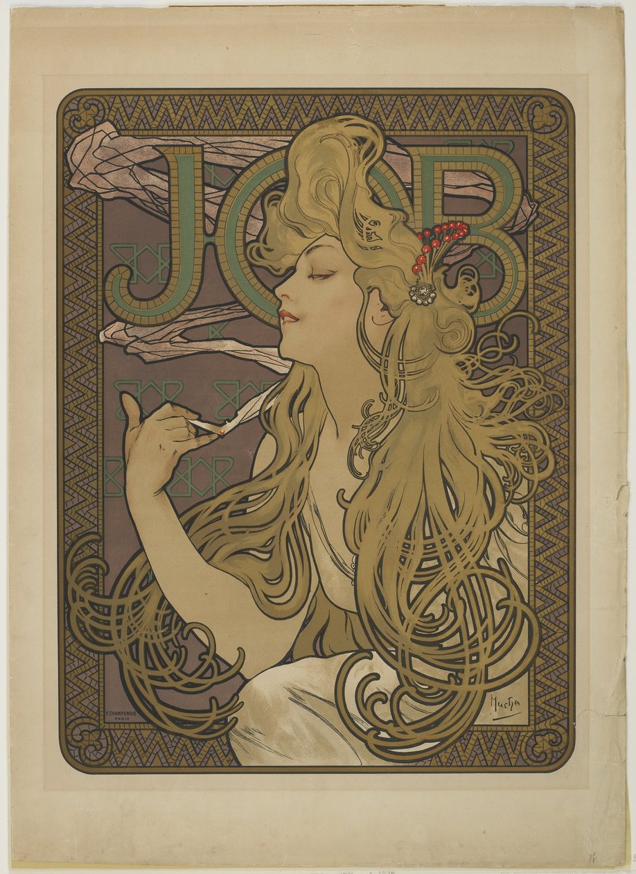 Giobbe, 1896 da Alphonse Mucha