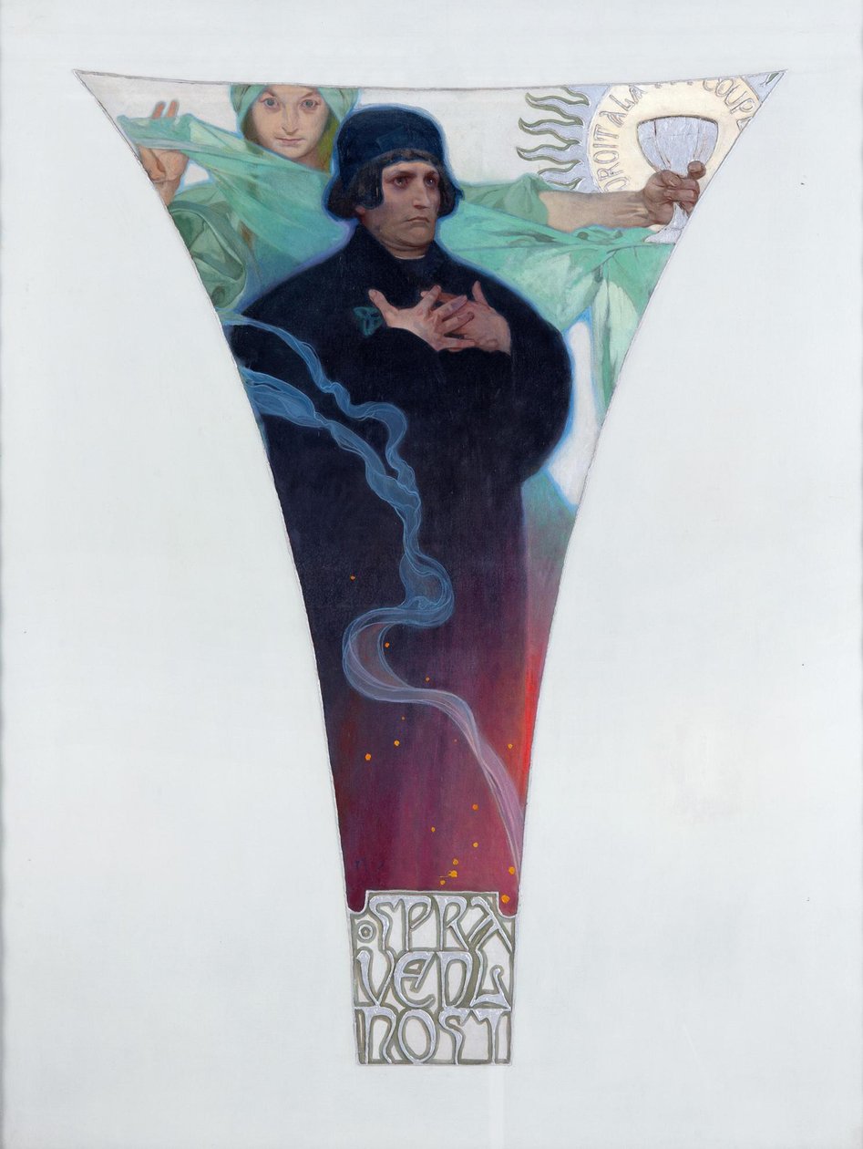 Jan Hus da Alphonse Mucha
