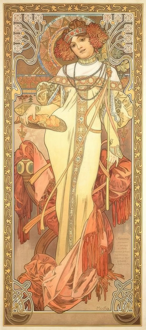 Autunno da Alphonse Mucha