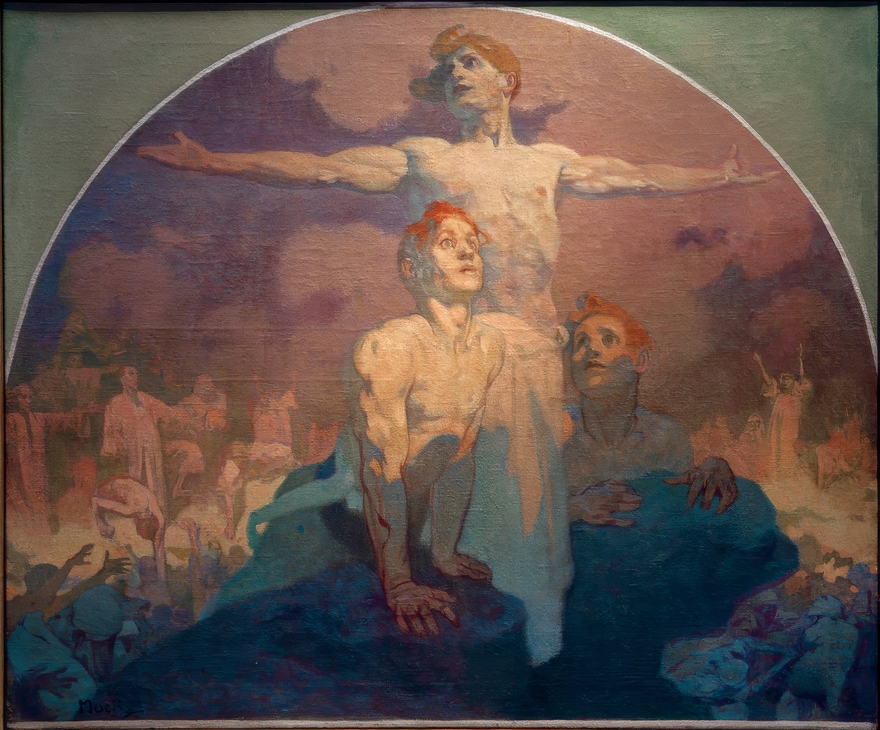 Virilità da Alphonse Mucha