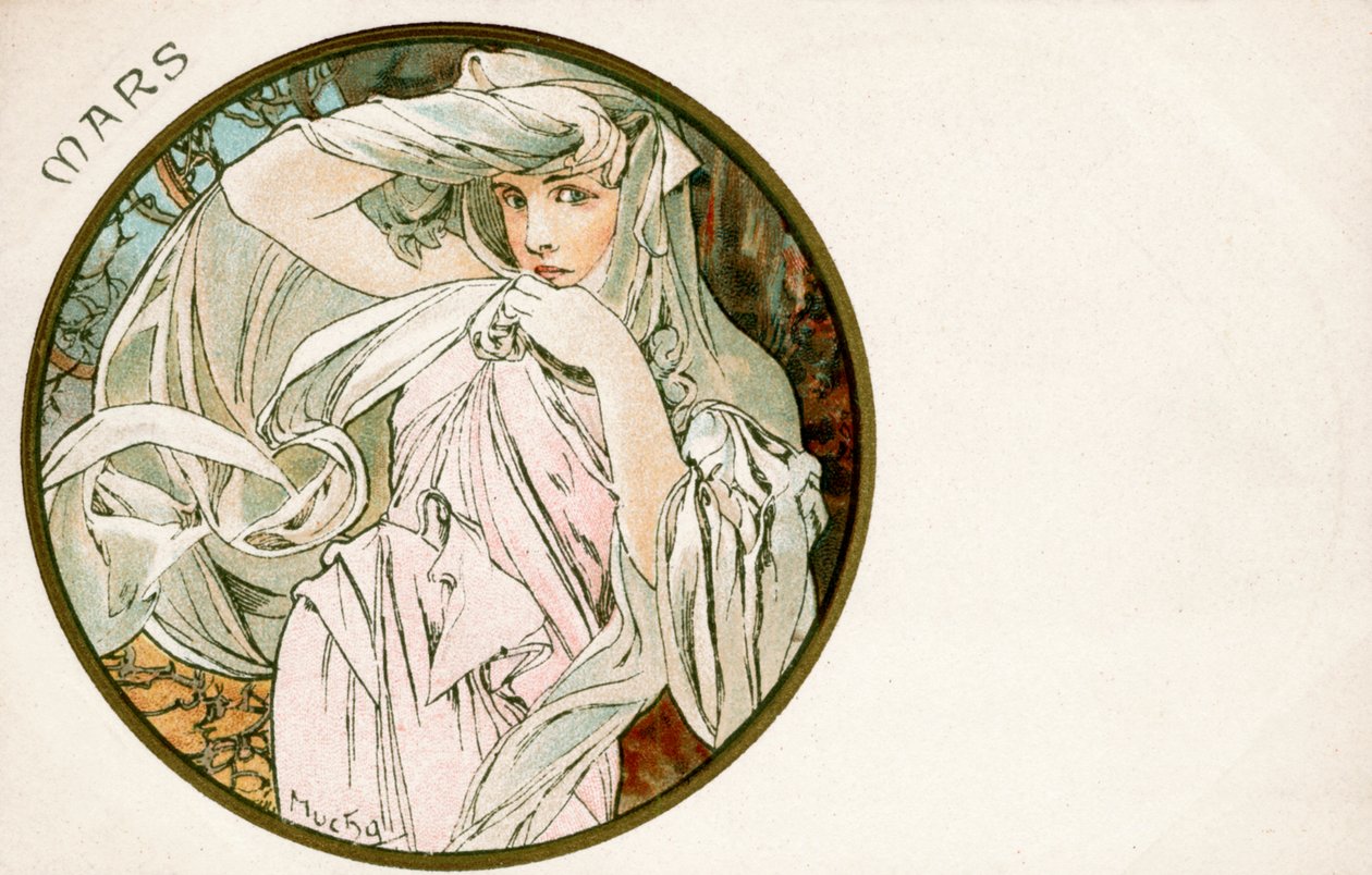 Marzo da Alphonse Mucha