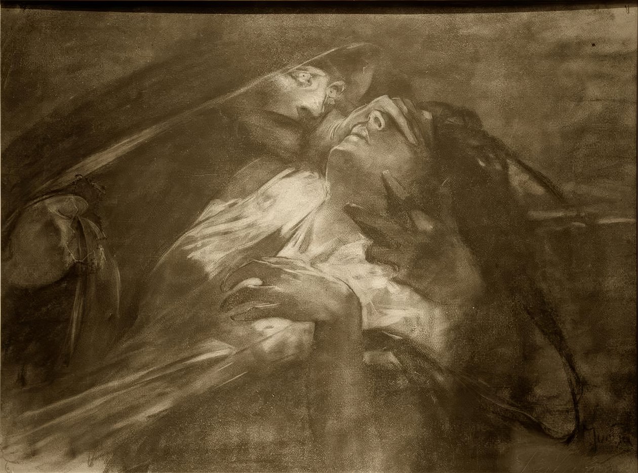 Mourtia, la peste da Alphonse Mucha