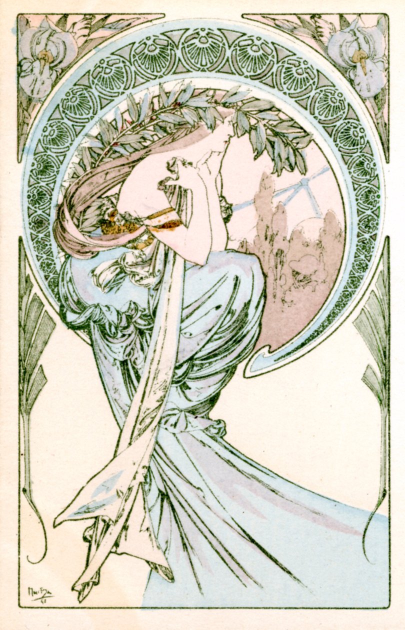 Poesia da Alphonse Mucha