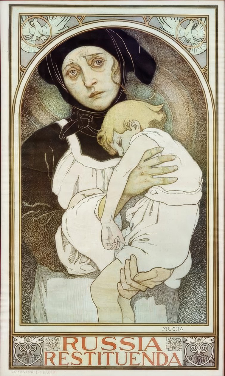 Russia restituenda da Alphonse Mucha