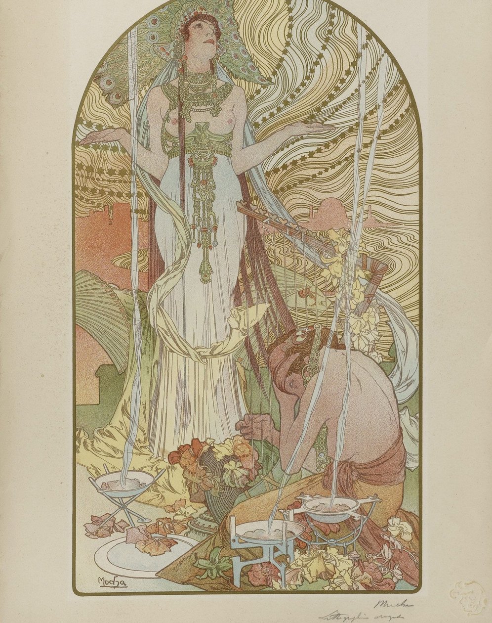 Salammbô da Alphonse Mucha