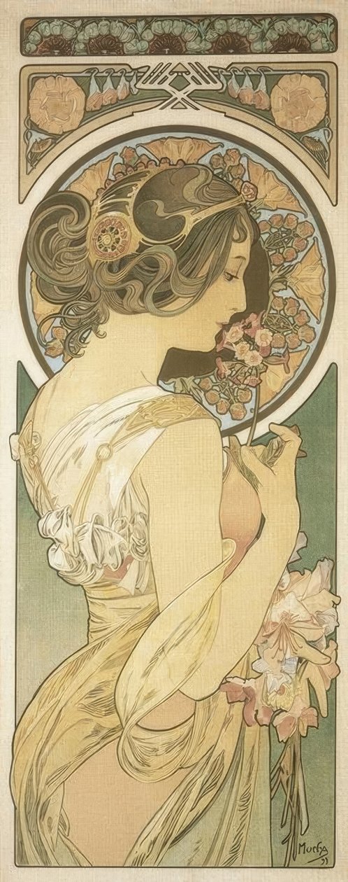 Primula da Alphonse Mucha