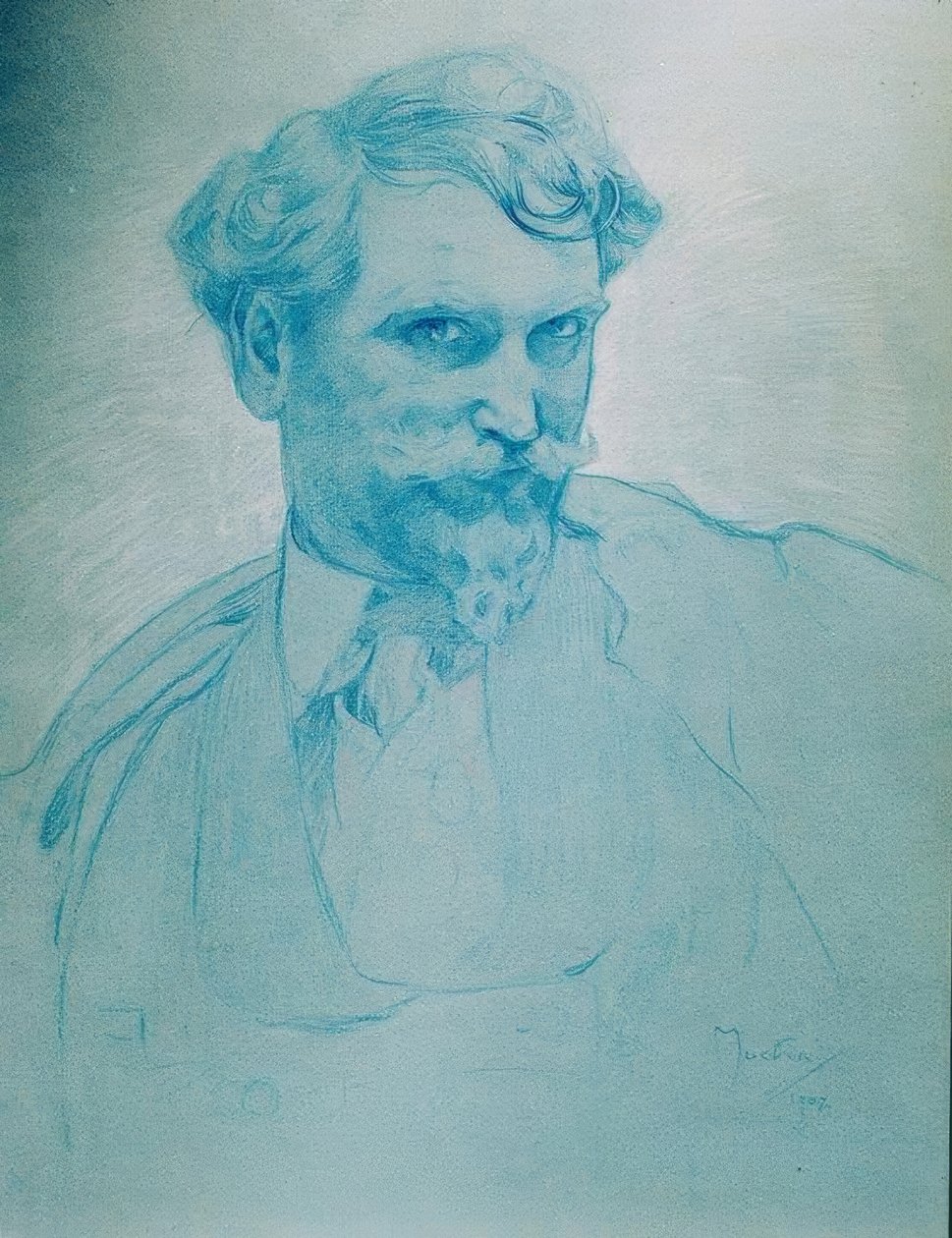 Autoritratto da Alphonse Mucha