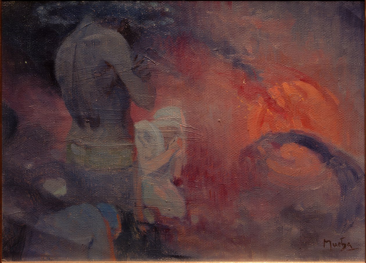 Rappresentazione simbolica da Alphonse Mucha