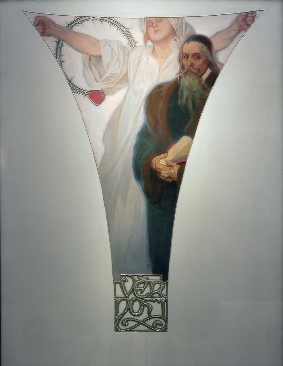 Fedeltà – J.A. Komensky da Alphonse Mucha