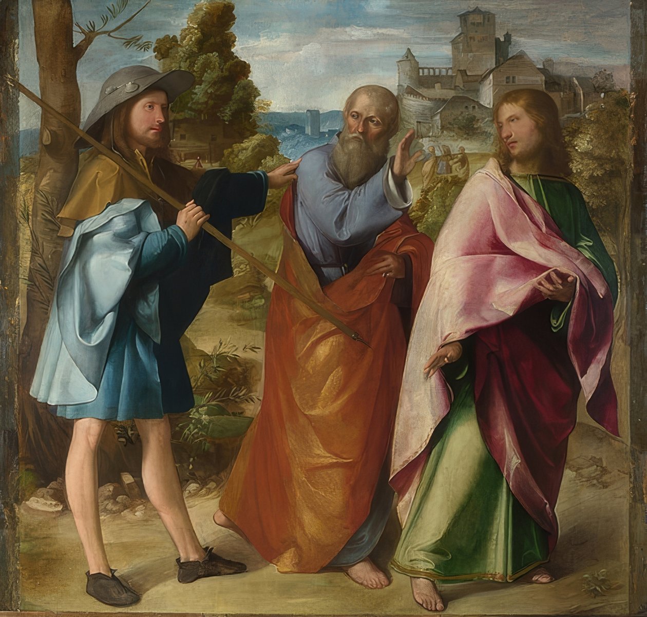 La strada per Emmaus da Altobello Melone