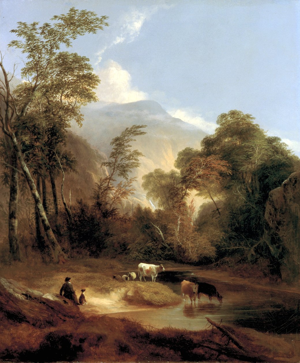 Paesaggio pastorale da Alvan Fisher
