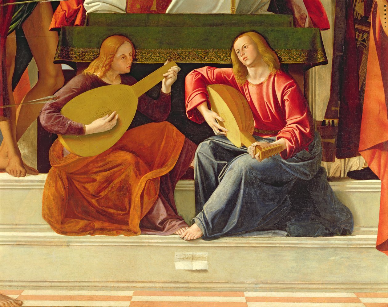 I musicisti angeli, dall