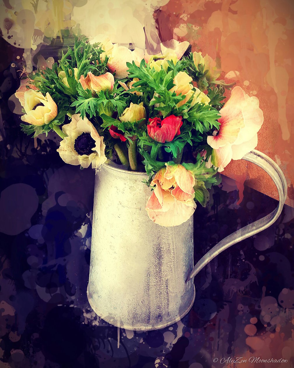 Anemoni in brocca, 2014 da AlyZen Moonshadow