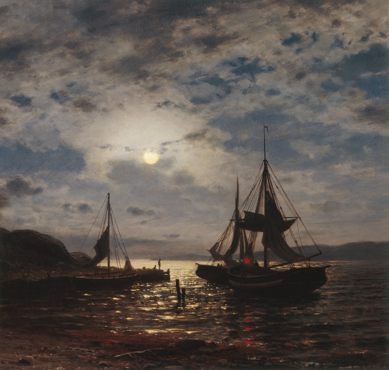 Dal fiordo di Oslo da Amaldus Nielsen