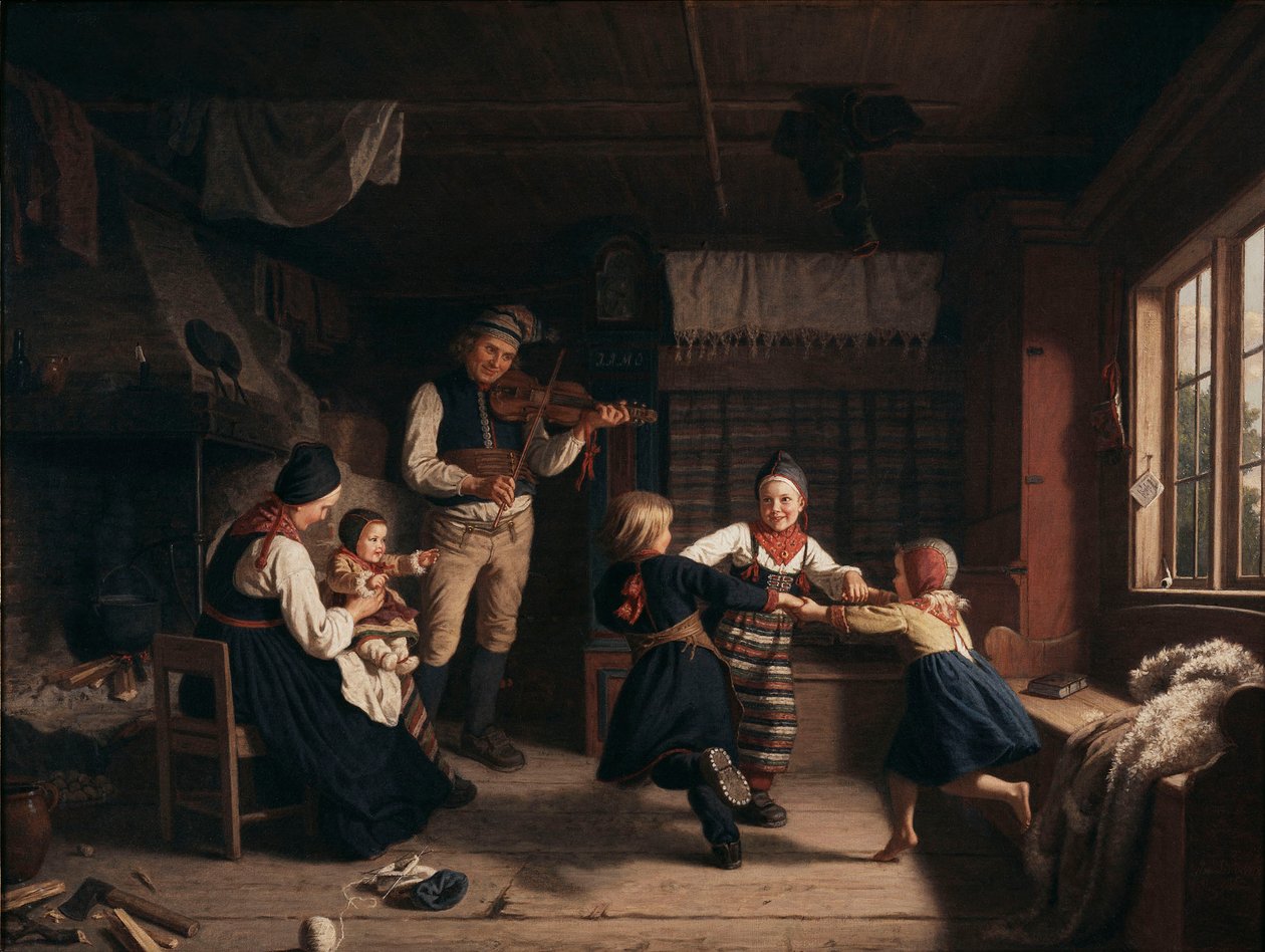 Domenica sera in una fattoria a Dalecarlia da Amalia Lindegren