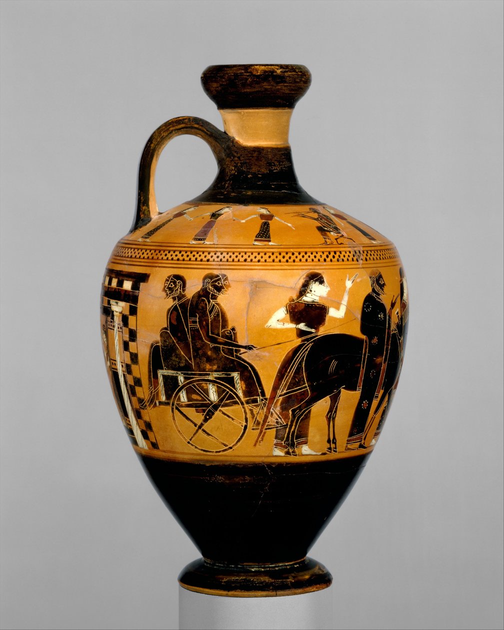 Lekythos, c.550-530 a.C. da Amasis Painter